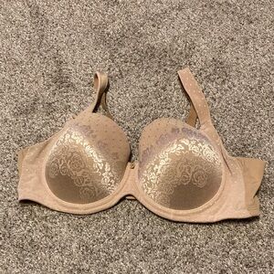 Soma stunning support full coverage Elegant Tan Lace Bra